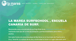 Desktop Screenshot of lamareasurfschool.com