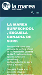 Mobile Screenshot of lamareasurfschool.com